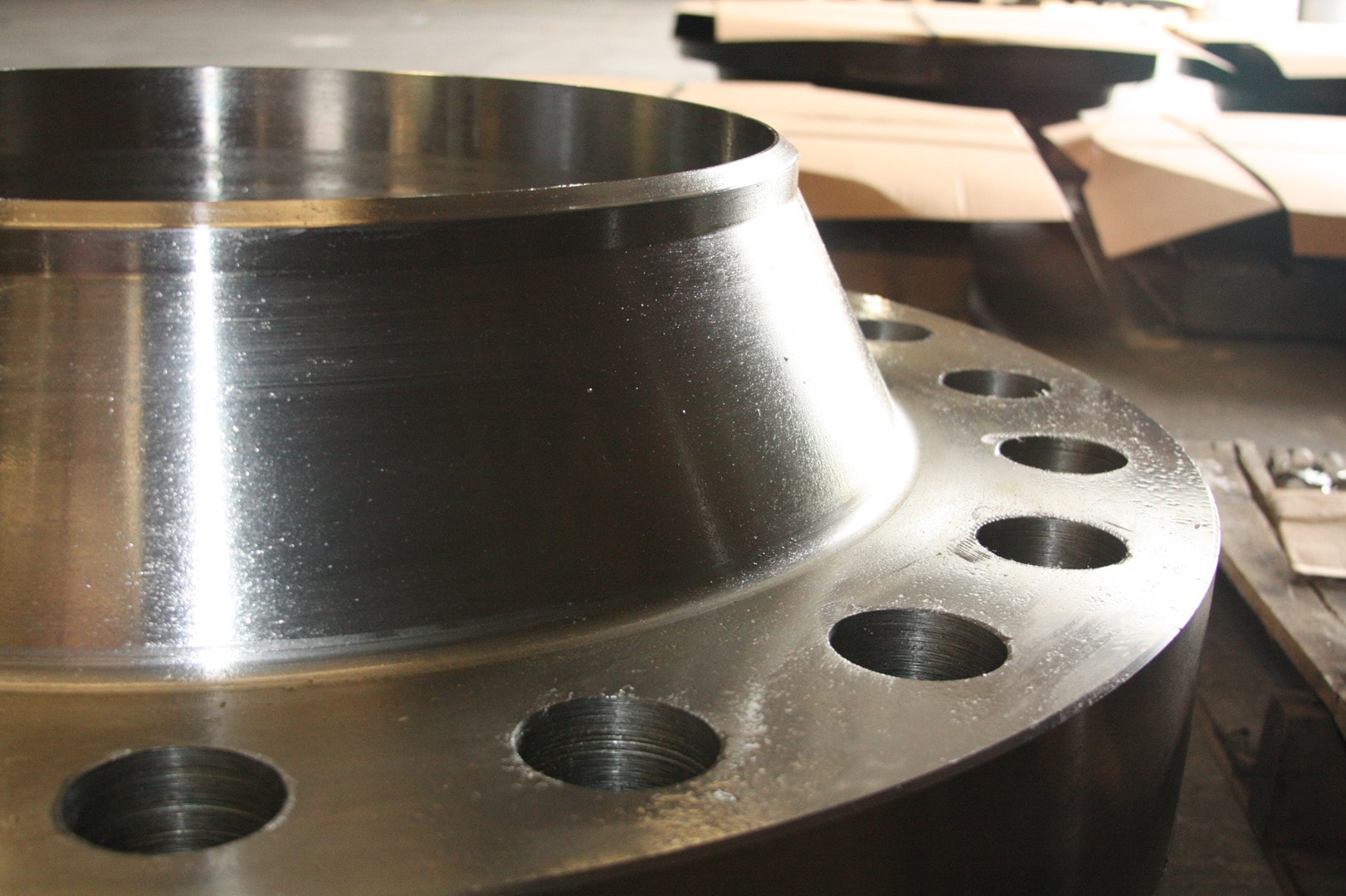 Precision machined stainless steel components